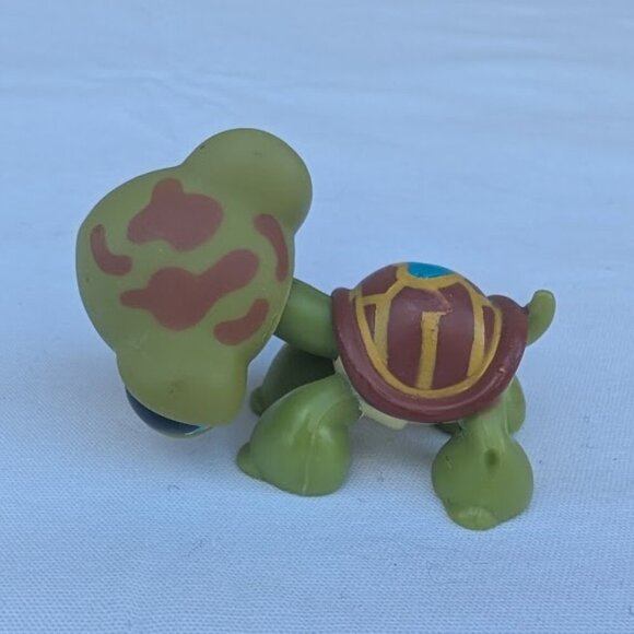 LPS Turtle #393 Blue Pink Orange Snail #1529 Green Frog #236 - Picture 4 of 12